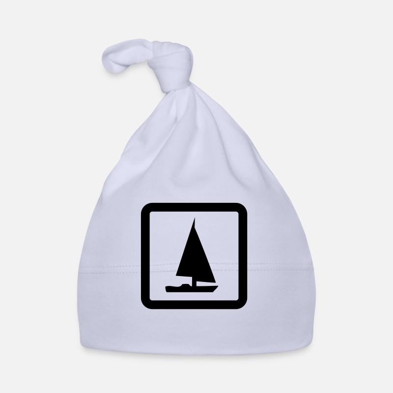 sailing boat Organic Baby Cap
