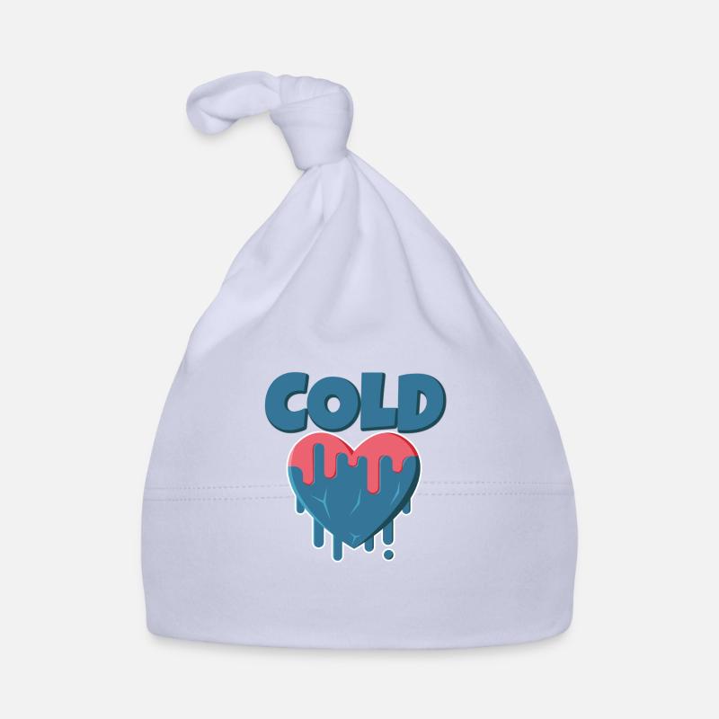 Froid coeurs glaçons Bonnet bio Bébé