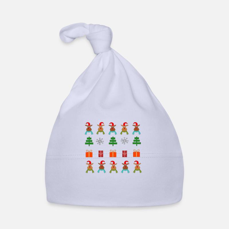 Christmas Theme Organic Baby Cap