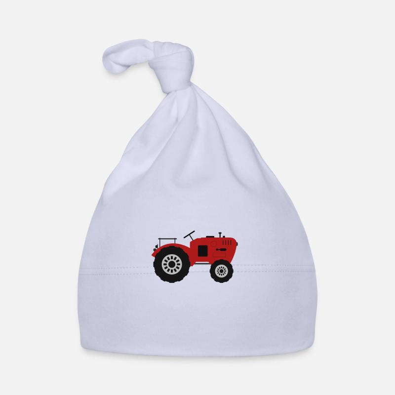 Traktor Baby Bio-Mütze