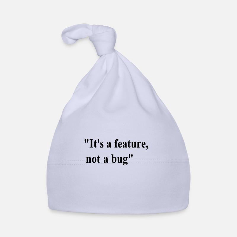 it's a feature not a bug Organic Baby Cap