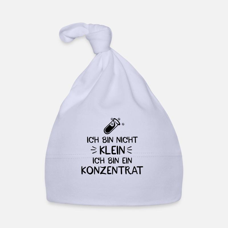 Ich bin nicht klein ich bin ein Konzentrat Baby Bio-Mütze