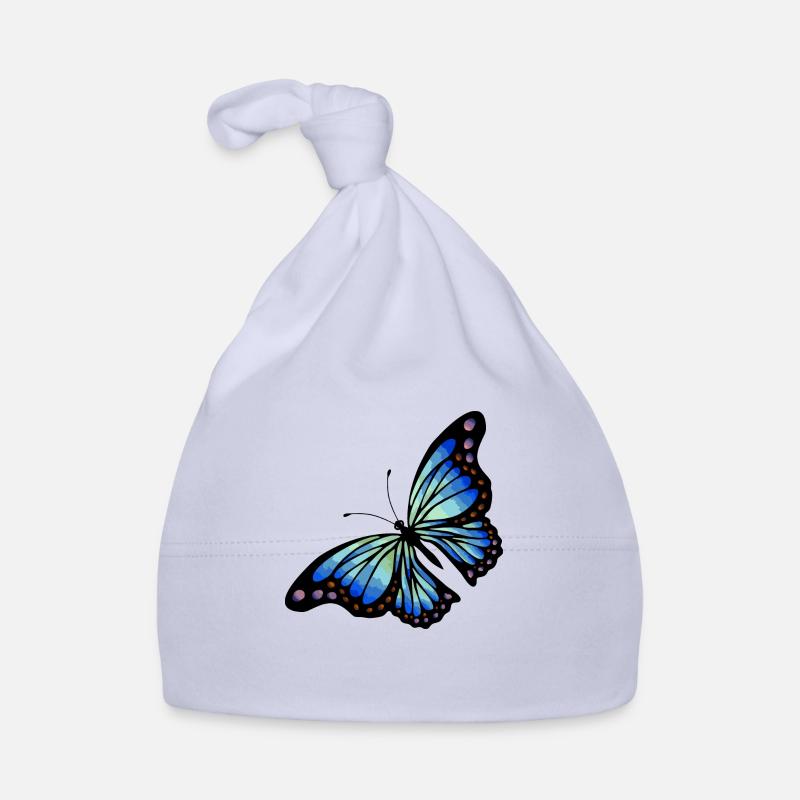 Schmetterling Baby Bio-Mütze