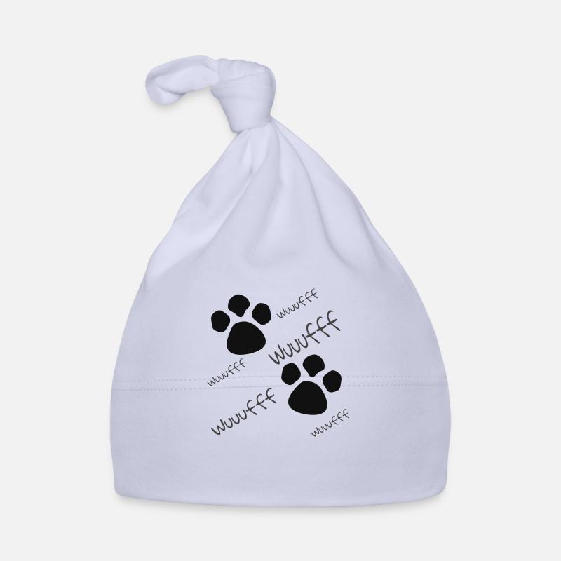 Pattes de chiens fille garçon et pull bébé Bonnet bio Bébé