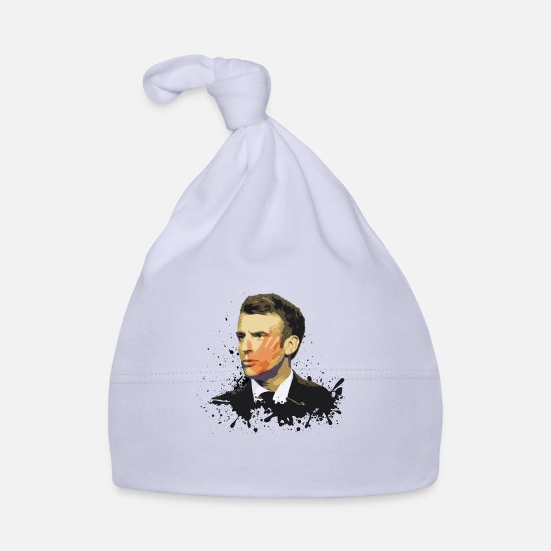 Claque Macron ! Bonnet bio Bébé