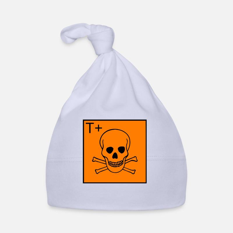 Highly Toxic Warning. Very Toxic Warning Organic Baby Cap