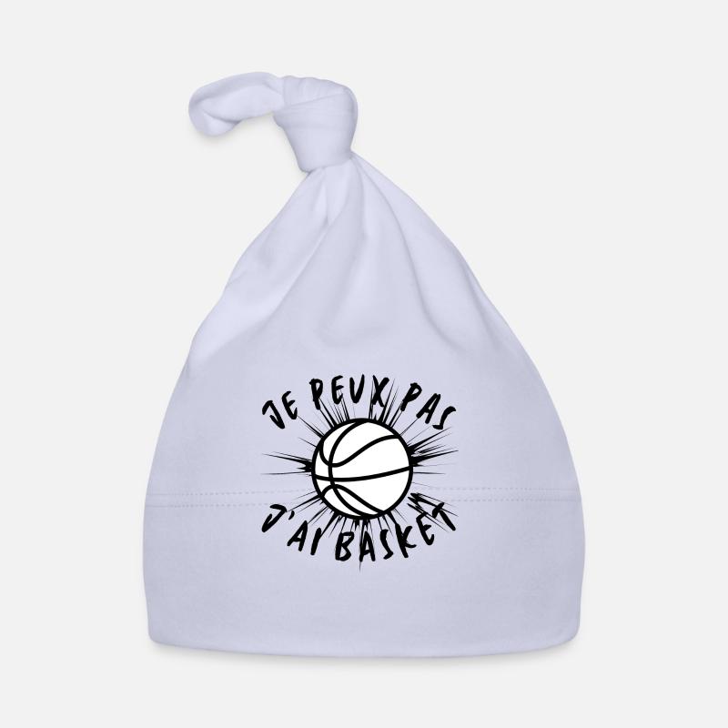 J' PEUX PAS J'AI BASKET Bonnet bio Bébé