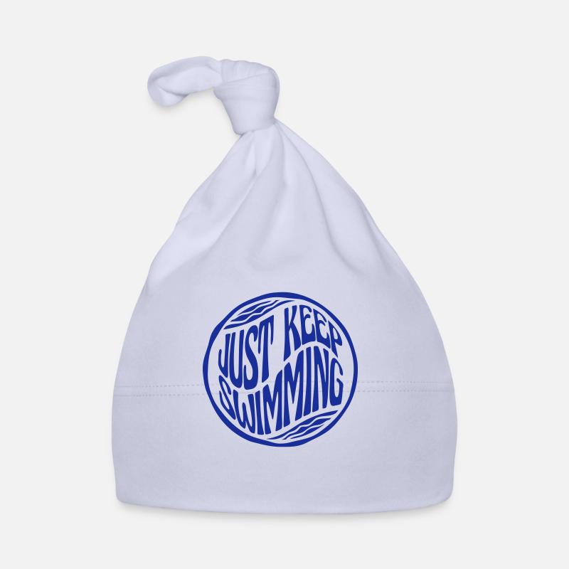 Continuez simplement à nager Bonnet bio Bébé