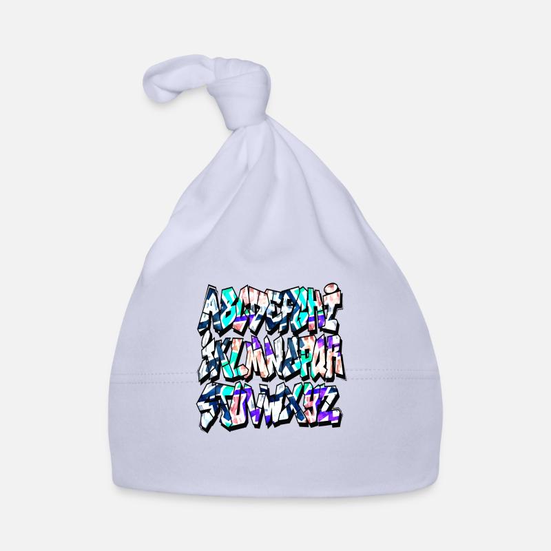 Graffiti alphabet Organic Baby Cap