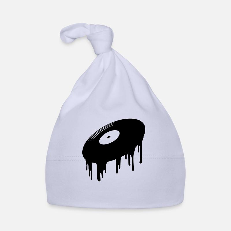 Melting Record Drops Organic Baby Cap