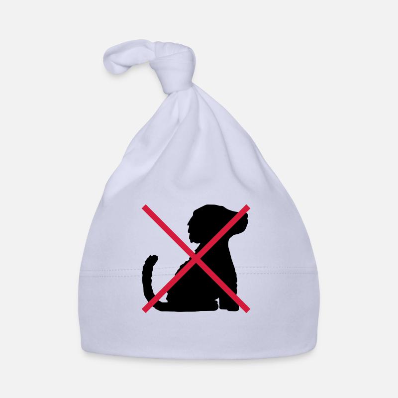 Pas de bouclier de symbole de chien Bonnet bio Bébé