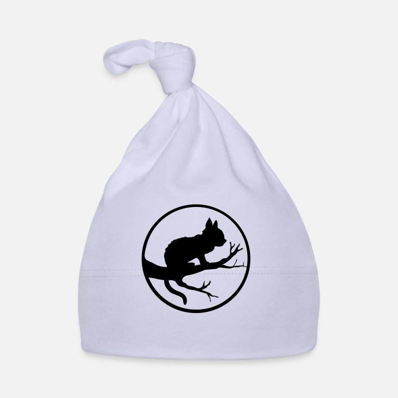 Arbre de Lune Chat Noir Bonnet bio Bébé