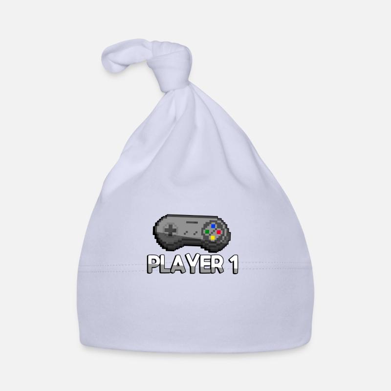PLAYER 1 + SNES Controller - Gaming Organic Baby Cap