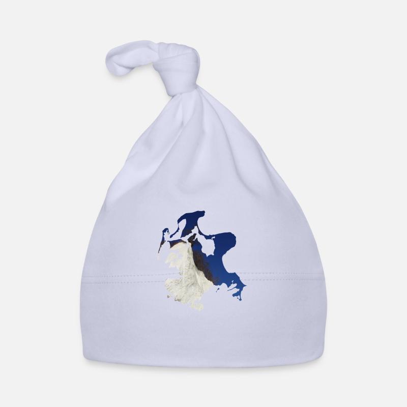 Rügen Kreidefelsen Baby Bio-Mütze