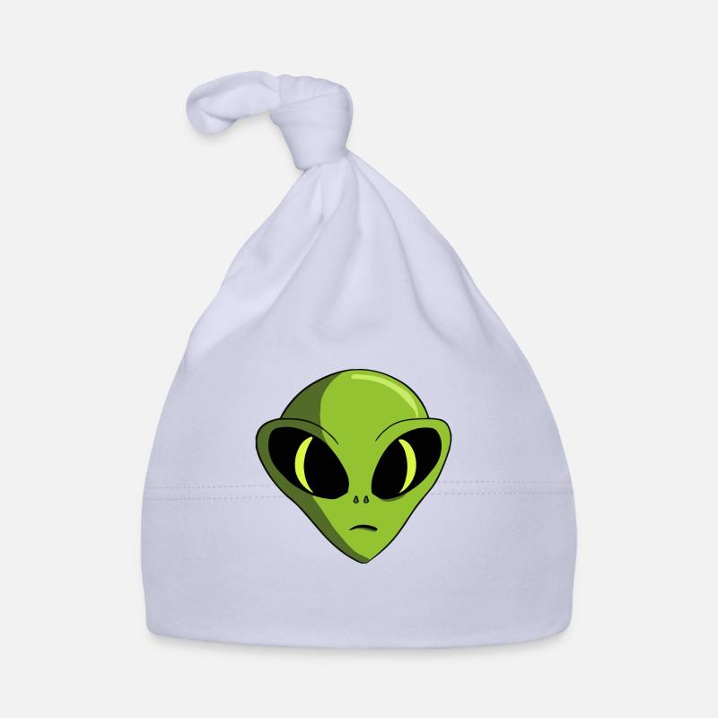 Alien Head Organic Baby Cap