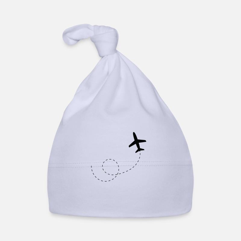Vacances de voyage en avion Bonnet bio Bébé
