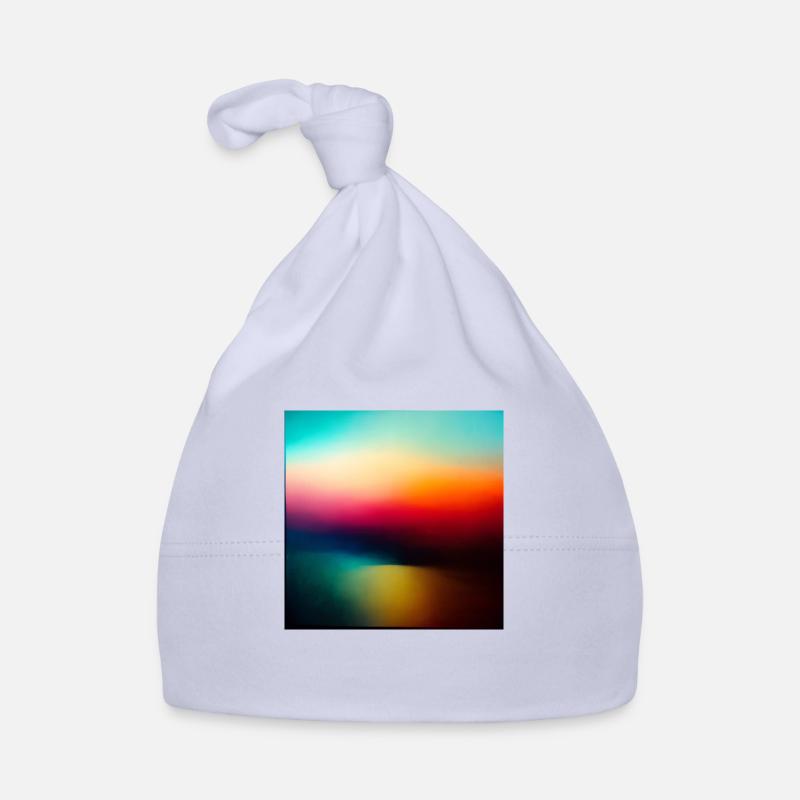 Couleurs floues Bonnet bio Bébé