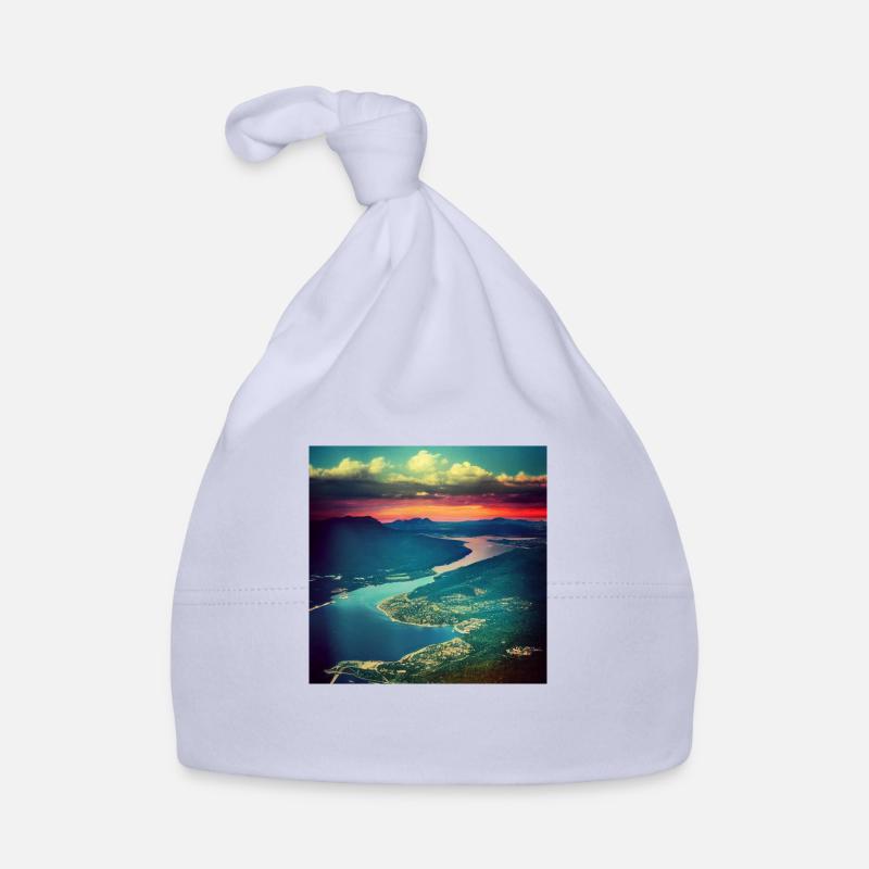 Blick Von Den Blue Mountains Baby Bio-Mütze