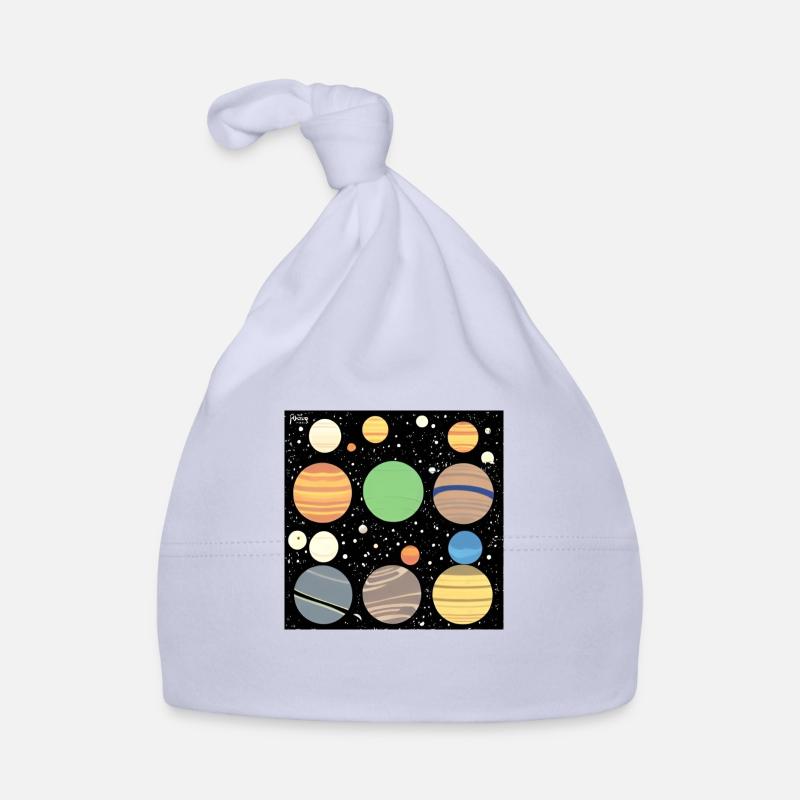 planètes dans l’espace Bonnet bio Bébé