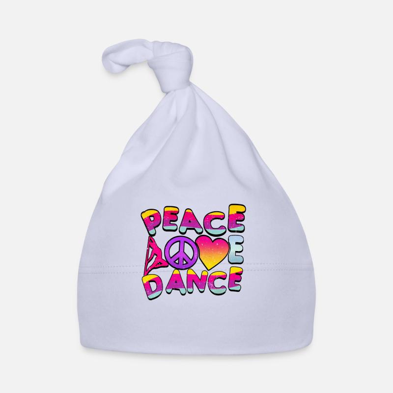 Danse de l’amour de la paix Bonnet bio Bébé