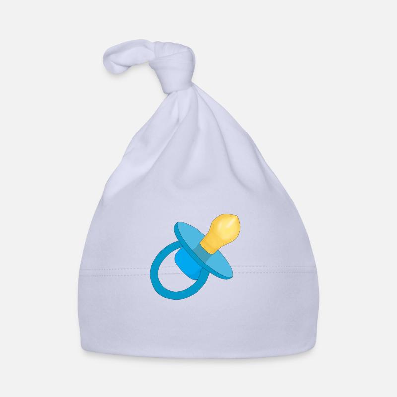 Blauer Schnuller - Baby-Schnuller - Schnuller - Baby Bio-Mütze - Sky