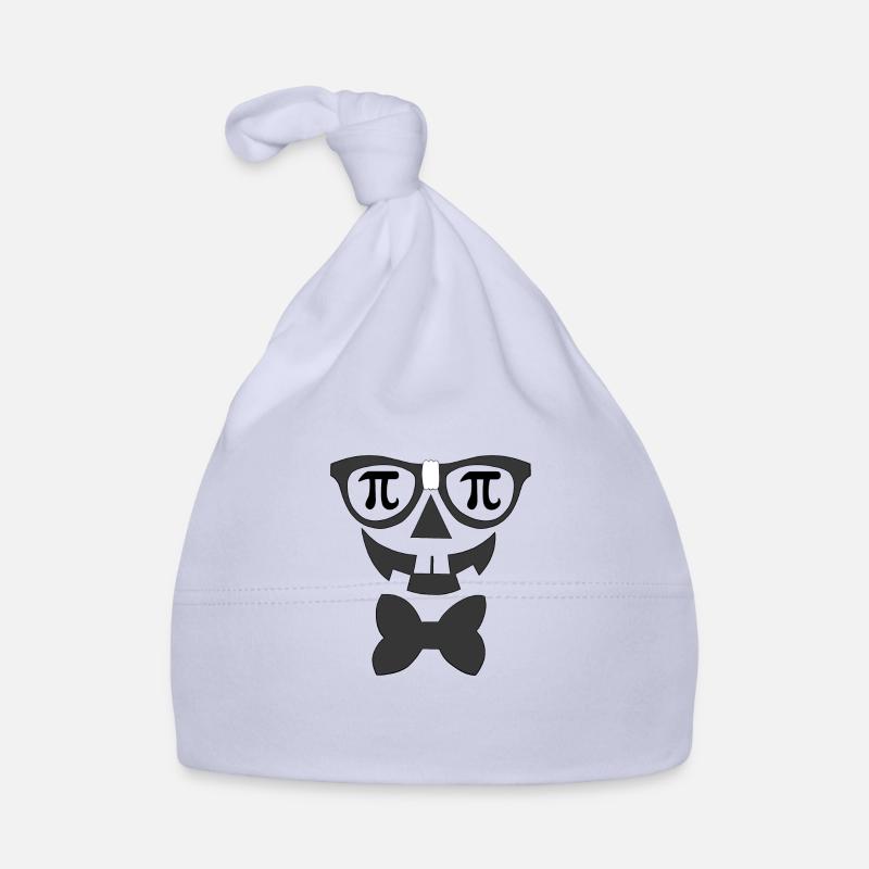 Smart Pumpkin Lantern with Pi - Jack O'Lantern, Pie Organic Baby Cap