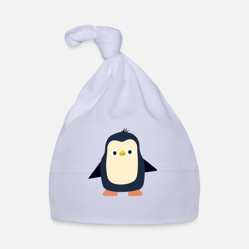 pingouin Illustration Bonnet bio Bébé