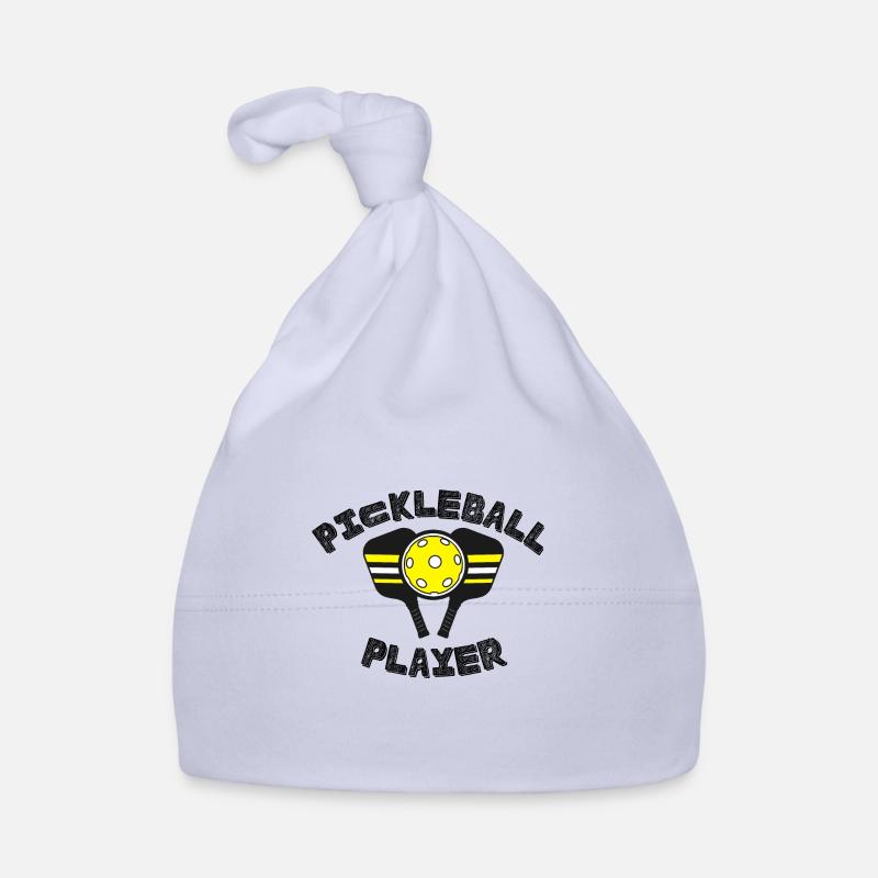 Pickleball Player Paddle Organic Baby Cap