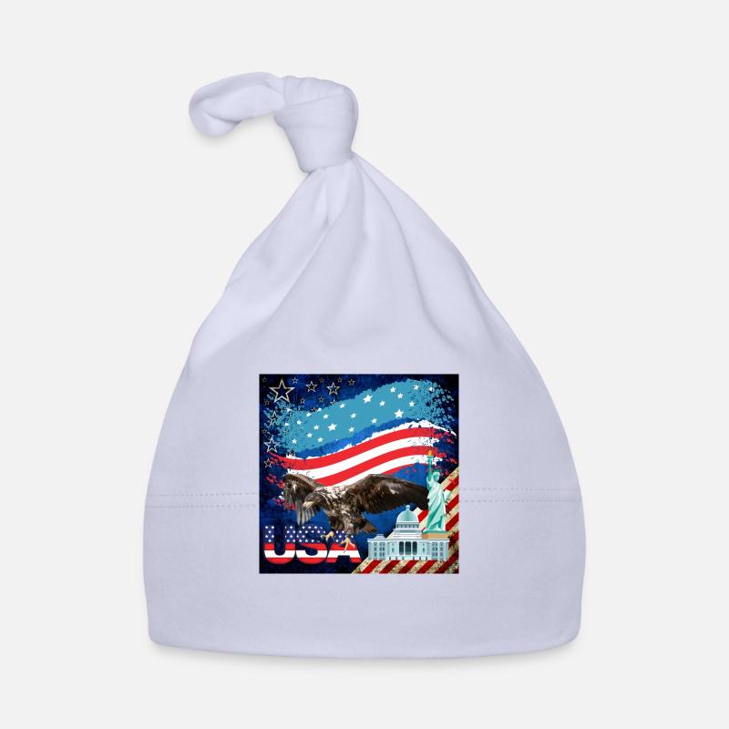 USA, American Eagle Organic Baby Cap