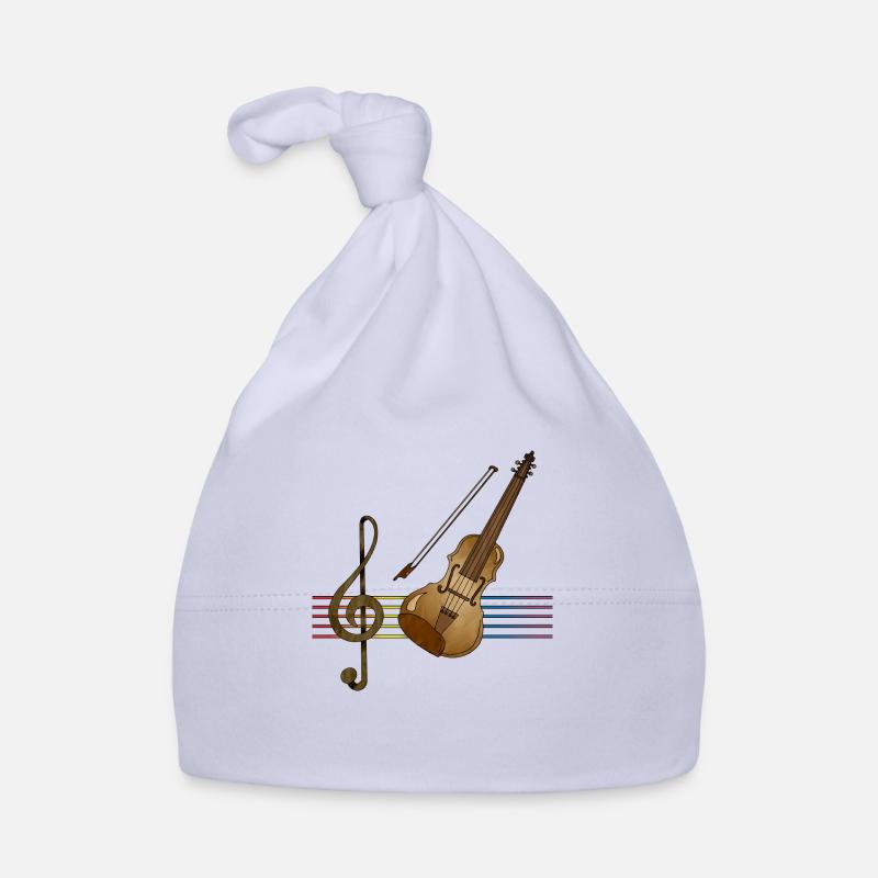 Violin Organic Baby Cap