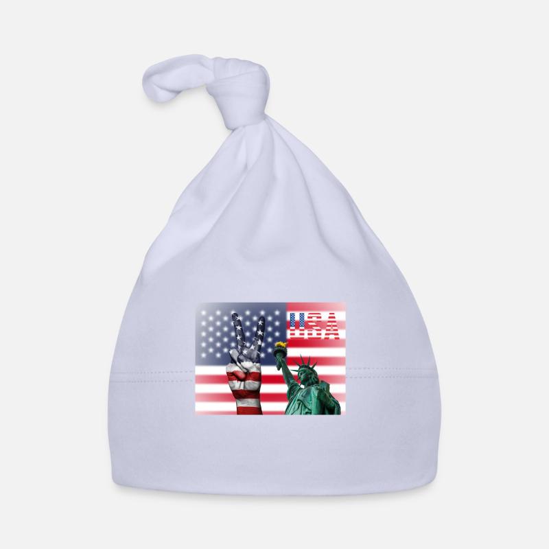 USA, Freiheitsstatue Baby Bio-Mütze