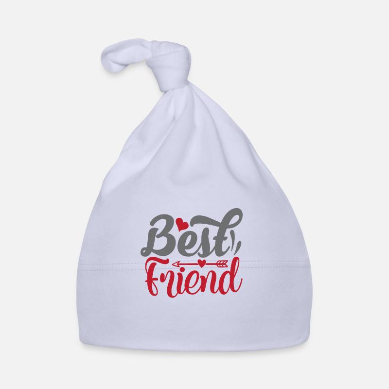 Meilleur ami - Bonnet bio Bébé - ciel
