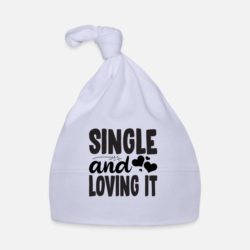 Single and loving it Baby Bio-Mütze