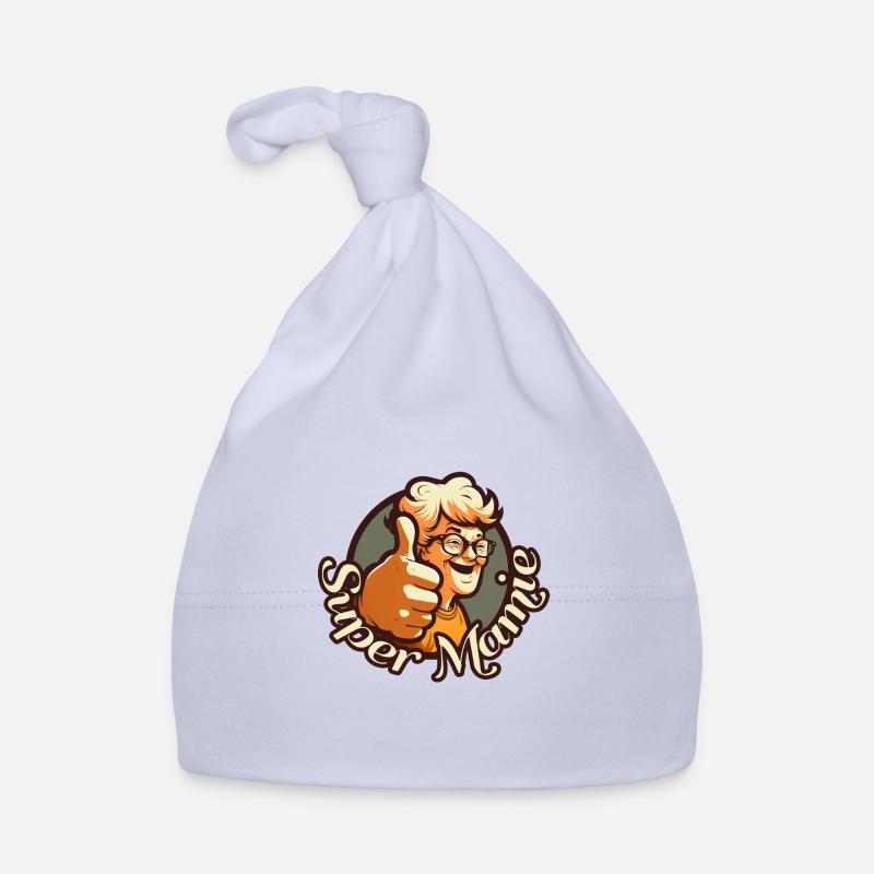 Super Mamie ! Bonnet bio Bébé
