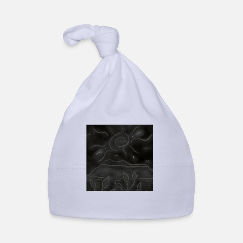 NIGHT LANDSCAPE Organic Baby Cap