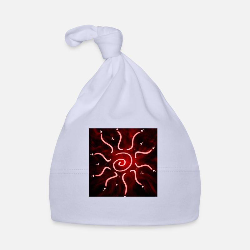HOT RED SUN Organic Baby Cap