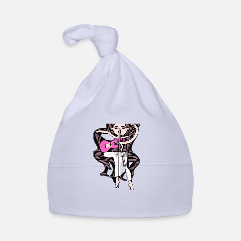 Musik Mädchen Baby Bio-Mütze