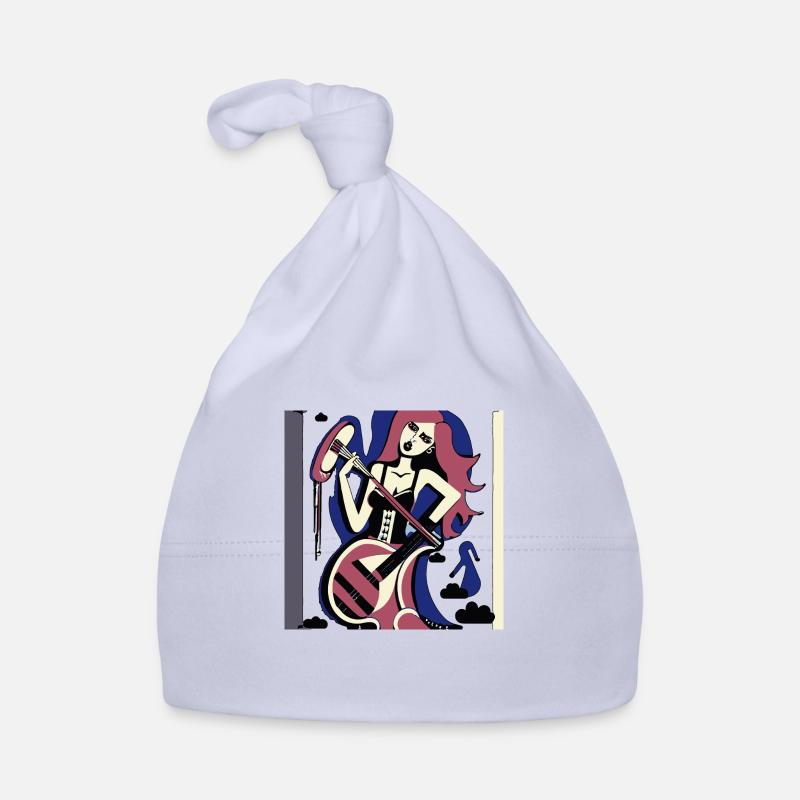 Musik Mädchen Baby Bio-Mütze