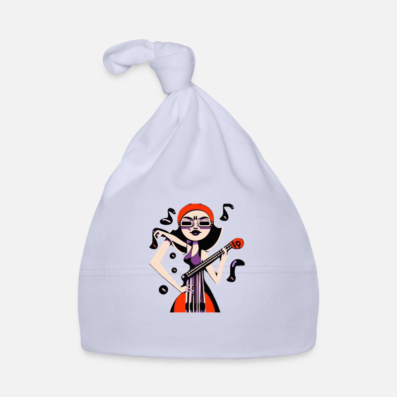 Musik Mädchen Baby Bio-Mütze