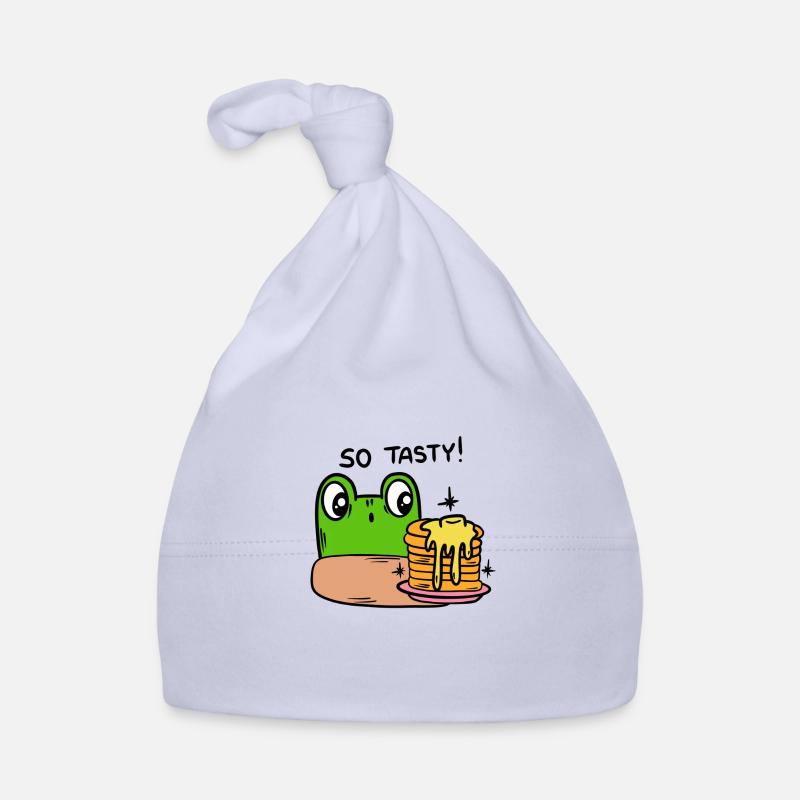 Funny frog, toad Organic Baby Cap