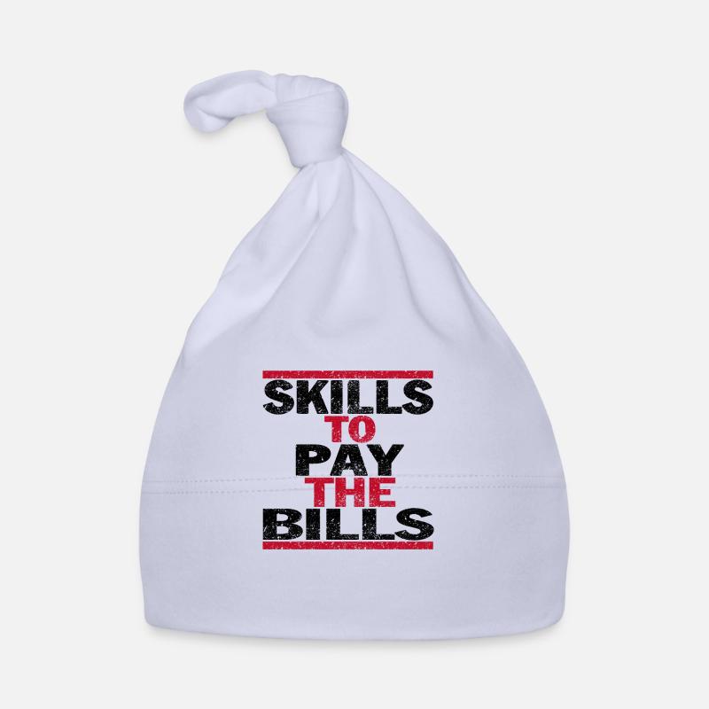Compétences Pour Payer Les Factures Grunge Bonnet bio Bébé