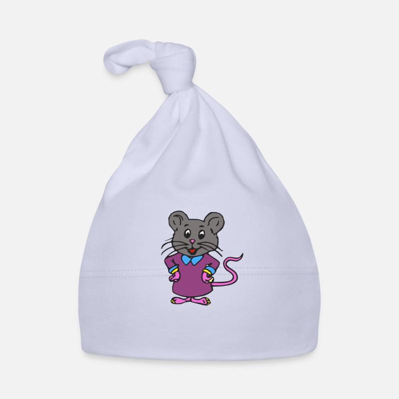 Mili the little mouse Organic Baby Cap