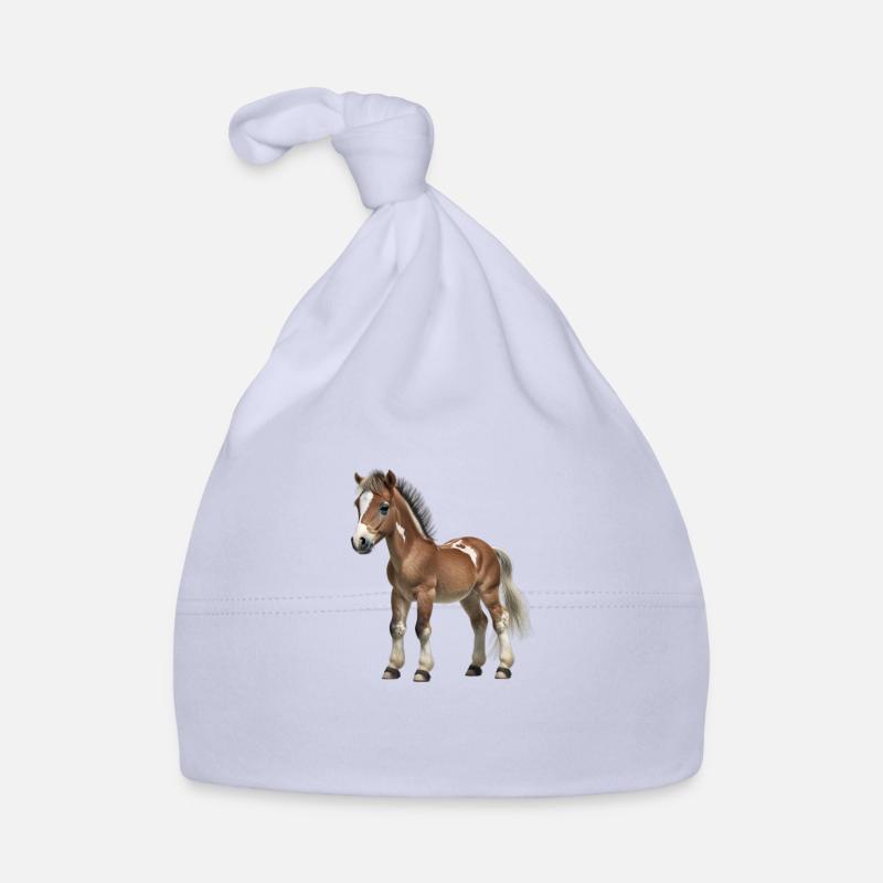 Mega süßes Baby Pferd Baby Bio-Mütze