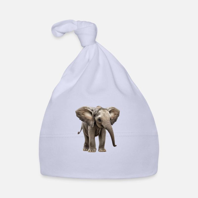 Méga mignon bébé éléphant Bonnet bio Bébé