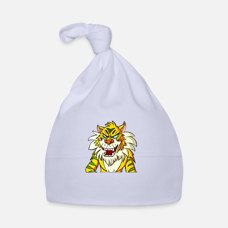 Exe der mürrische Tiger Baby Bio-Mütze
