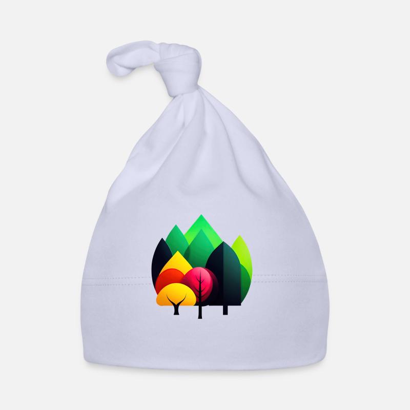 Bosquet - Bonnet bio Bébé - ciel