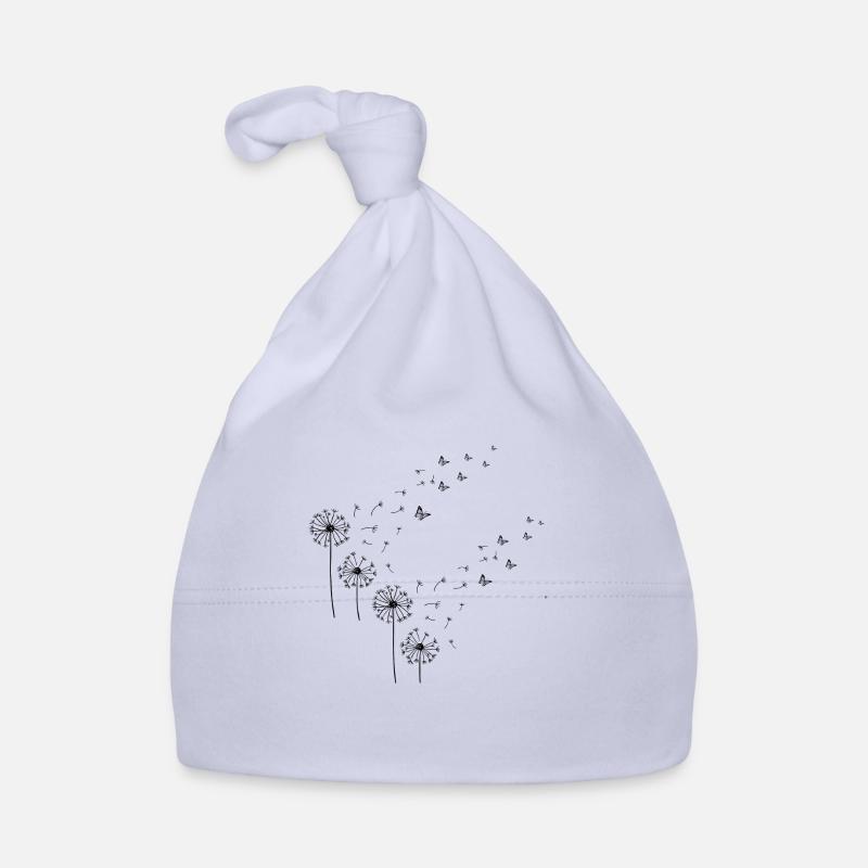 Fleurs de papillon Bonnet bio Bébé