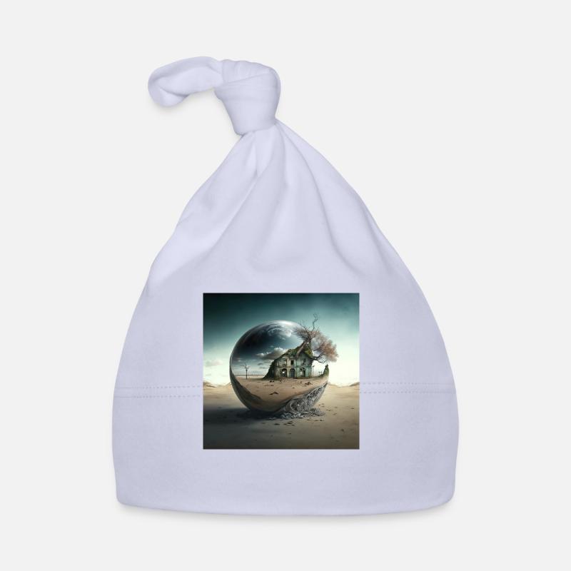 Paysage du monde n°3 Bonnet bio Bébé