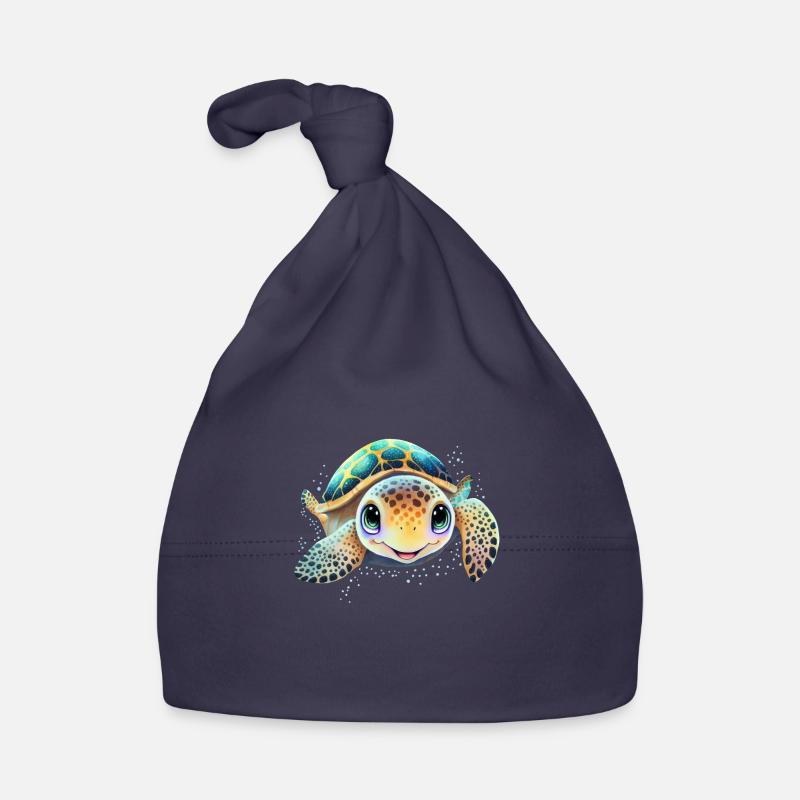 Turtle Organic Baby Cap