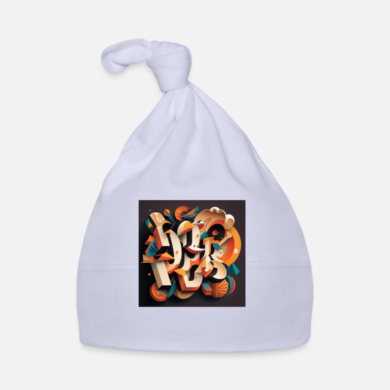 Graffiti Organic Baby Cap